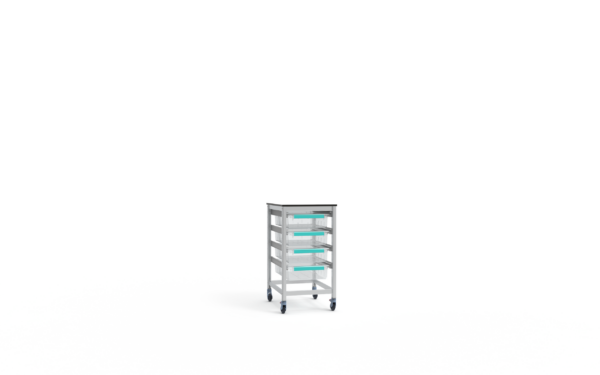 Trolley 1 Bay Bench Height