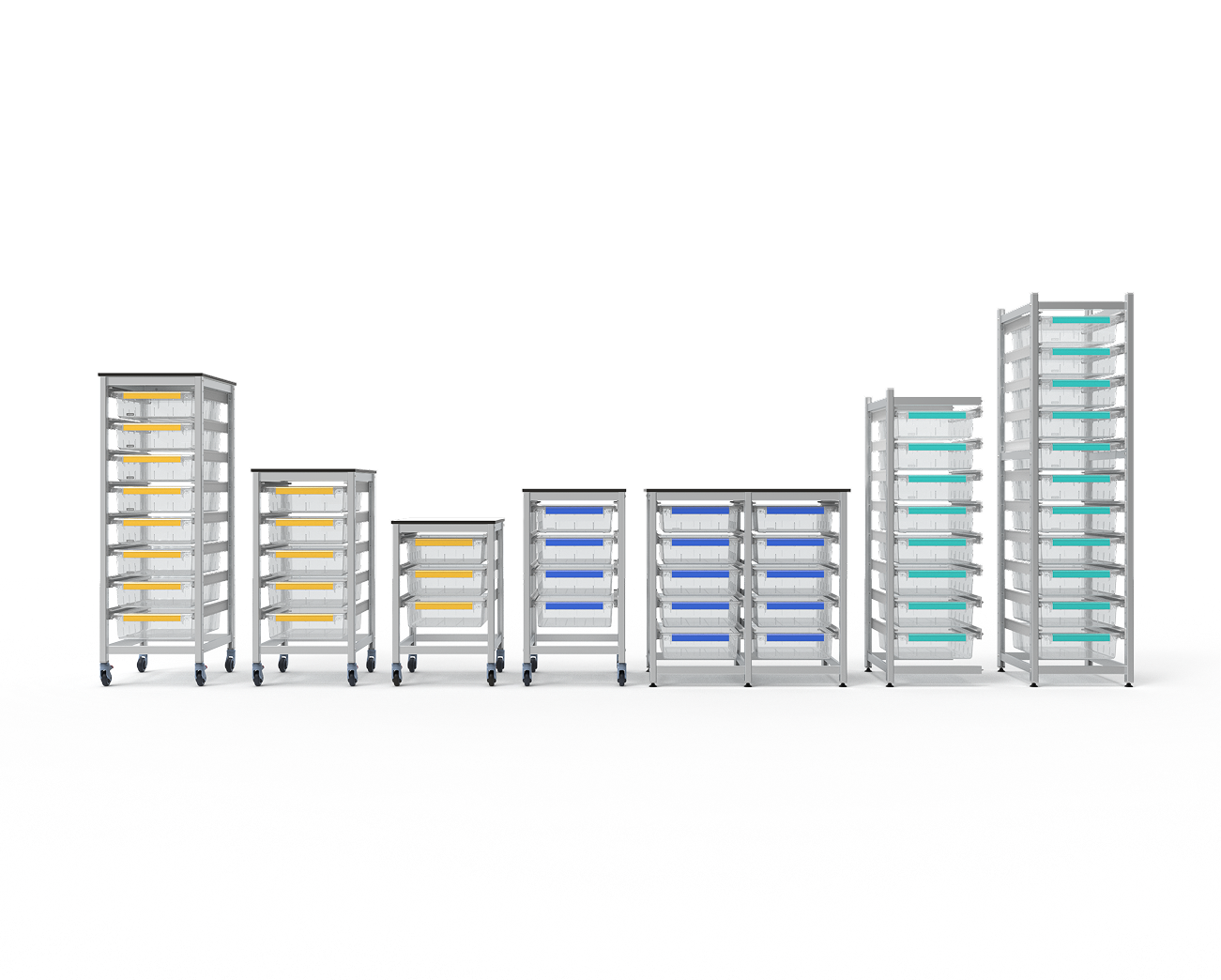Vellex modular frame storage