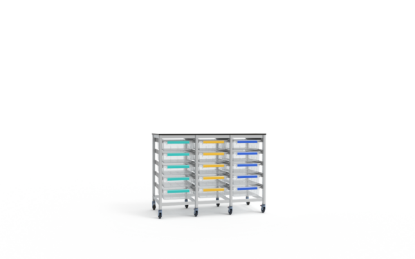 Trolley 3 Bay STD Height