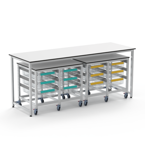 Open Bench 4 Bay Static