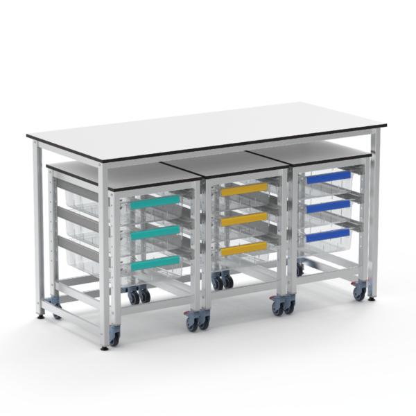 Open Bench 3 Bay Static