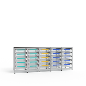 Bench 5 Bay STD height