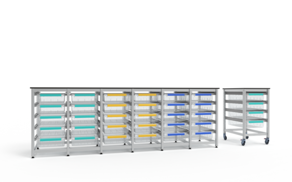 Bench 6 Bay STD height