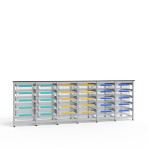 Bench 6 Bay STD height