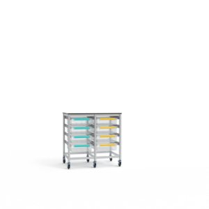 Trolley 2 Bay Bench Height