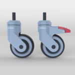 Castor 75mm UnBraked